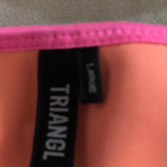 TRIANGL bikini top and bottom size large - Picture 4 of 5